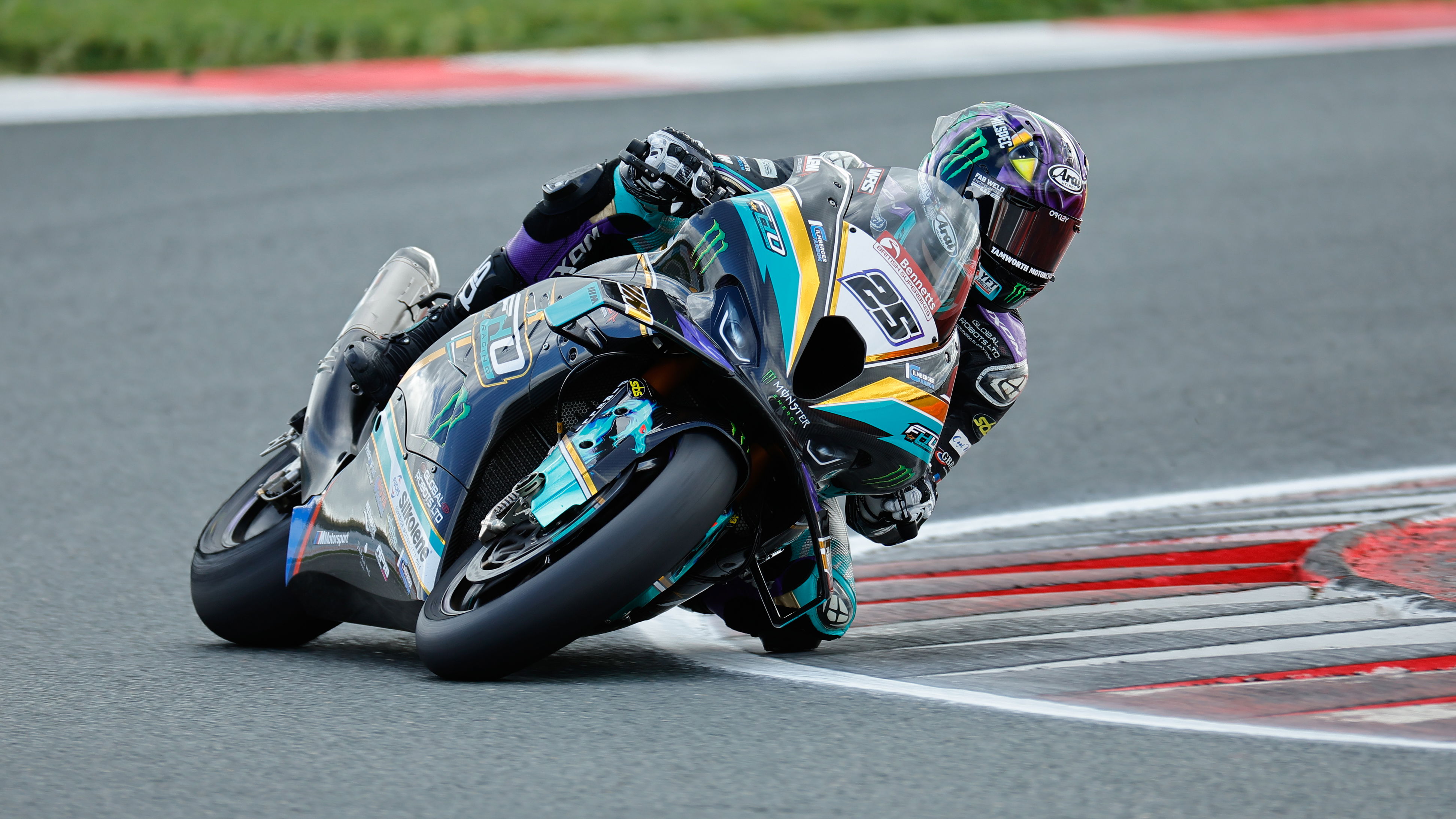 Josh Brookes, 2024 BSB Donington Test. - Ian Hopgood